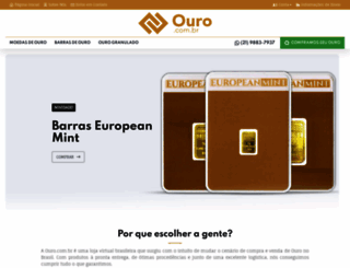ouro.com.br screenshot