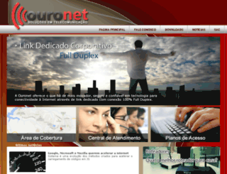 ouronetme.com.br screenshot