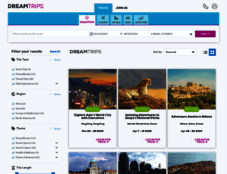 ours.dreamtrips.com screenshot