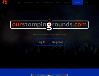 ourstompingrounds.com screenshot