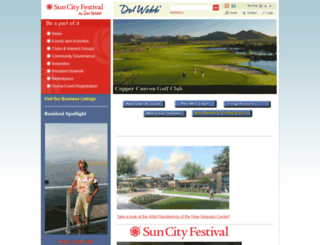 oursuncityfestival.net screenshot