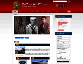 ourwwiiveterans.com screenshot