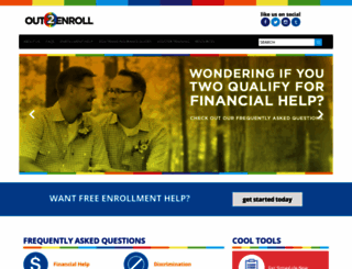 out2enroll.org screenshot