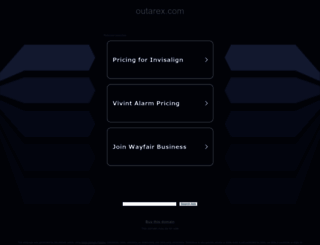 outarex.com screenshot