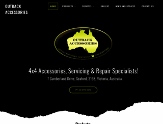 outbackaccessories.com screenshot