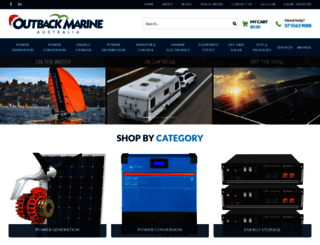 outbackmarine.com.au screenshot