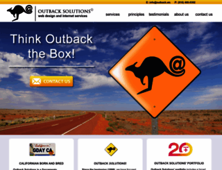 outbacksolutions.com screenshot