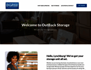 outbackstorage.biz screenshot