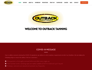 outbacktanningloganville.com screenshot
