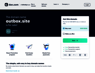 outbox.site screenshot