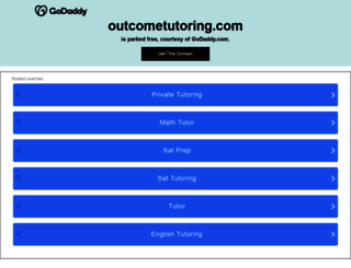 outcometutoring.com screenshot