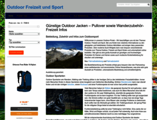 outdoor-freizeit-sport.de screenshot