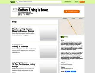 outdoor-living-in-texas.hub.biz screenshot