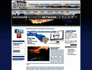 outdoorbusinessnetwork.com screenshot