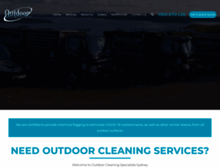 outdoorcleaningspecialists.com.au screenshot