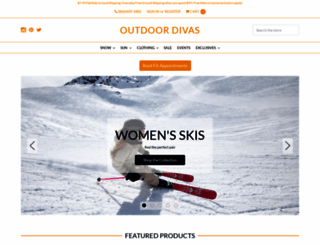 outdoordivas.com screenshot