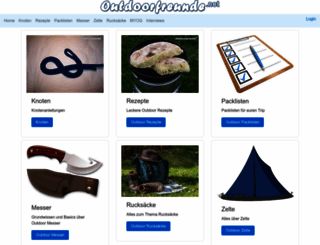 outdoorfreunde.net screenshot