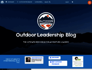 outdoorleaders.com screenshot