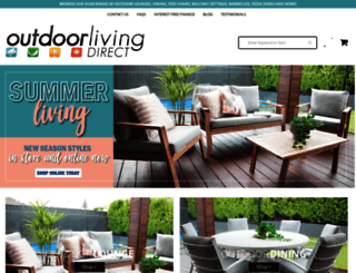 outdoorlivingdirect.com.au screenshot