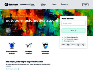 outdoormusicfestivals.com screenshot