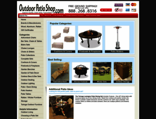 outdoorpatioshop.com screenshot