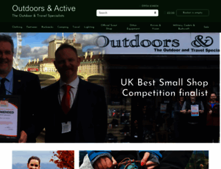 outdoorsandactive.co.uk screenshot
