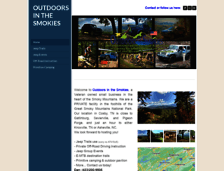 outdoorsinthesmokies.com screenshot