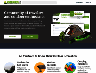 outdoorsly.org screenshot