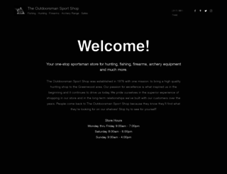 outdoorsmansportshop.com screenshot