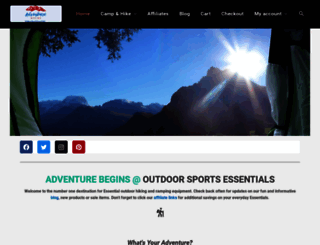 outdoorsportsessentials.com screenshot