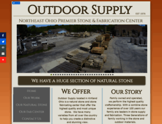 outdoorsupplystonecenter.com screenshot