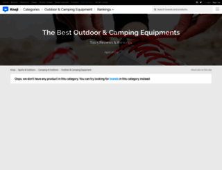 outdoorwearsportinggoods.knoji.com screenshot