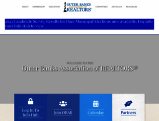outerbanksrealtors.com screenshot