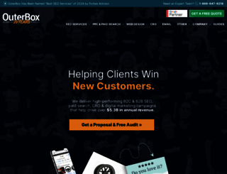 outerboxdesign.com screenshot