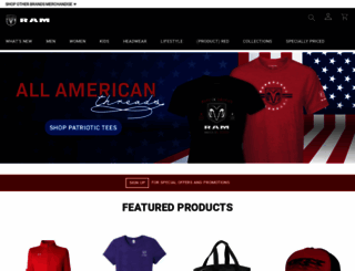 outfitter.ramtrucks.com screenshot