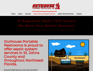 outhouseportables.com screenshot