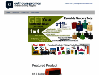 outhousepromos.com screenshot