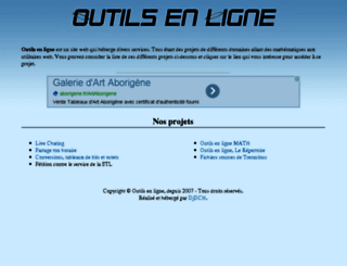 outilsenligne.com screenshot