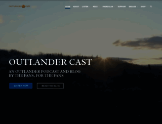 outlandercast.com screenshot