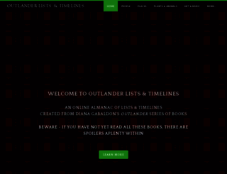 outlanderlists.weebly.com screenshot