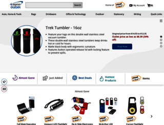 outlet.4imprint.com screenshot