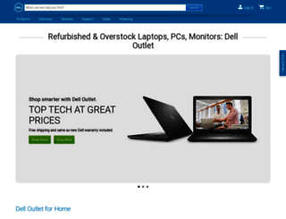 outlet.dell.com screenshot