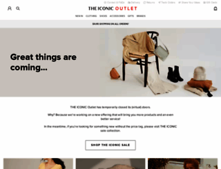 outlet.theiconic.co.nz screenshot