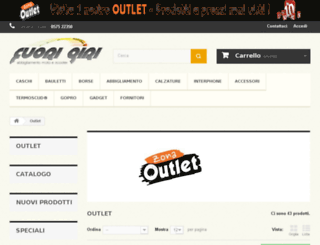 outletcaschi.it screenshot