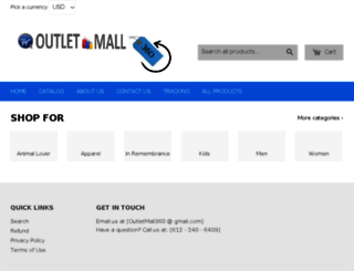 outletmall360.com screenshot