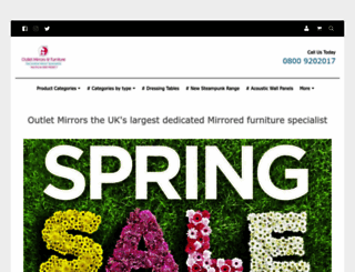 outletmirrors.com screenshot