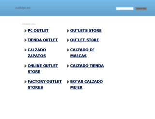 outletpc.es screenshot