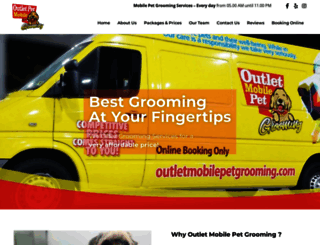outletpetgrooming.com screenshot