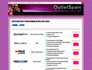 outletspain.net screenshot
