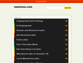 outlook.maxiums.com screenshot